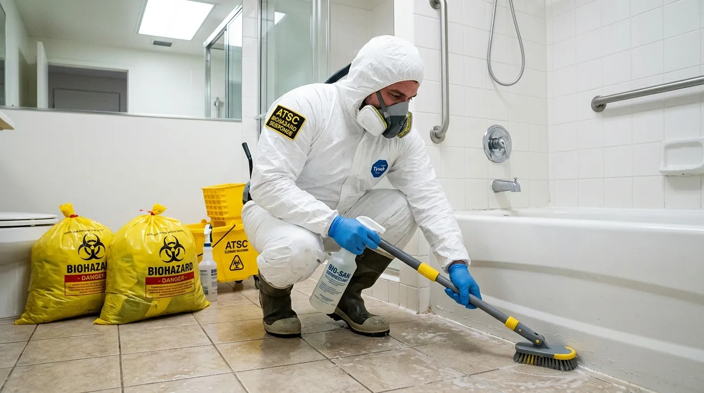 Decontamination equipment deployed for Blood Cleanup in Golden Glades